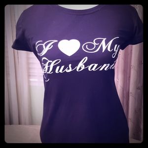 "I Love My Husband" T Shirt